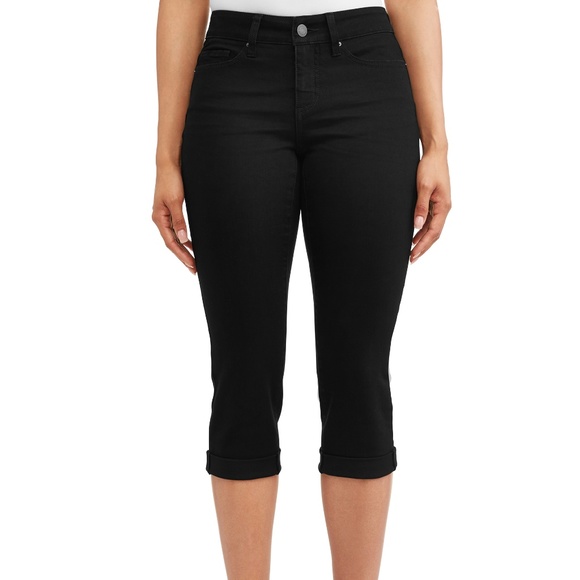 Women's 21" Denim Capri - Picture 1 of 4